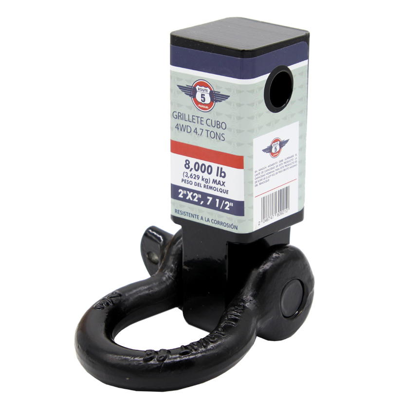 Grillete cubo 4WD 4.7 ton 2″x2″, 7 ½»