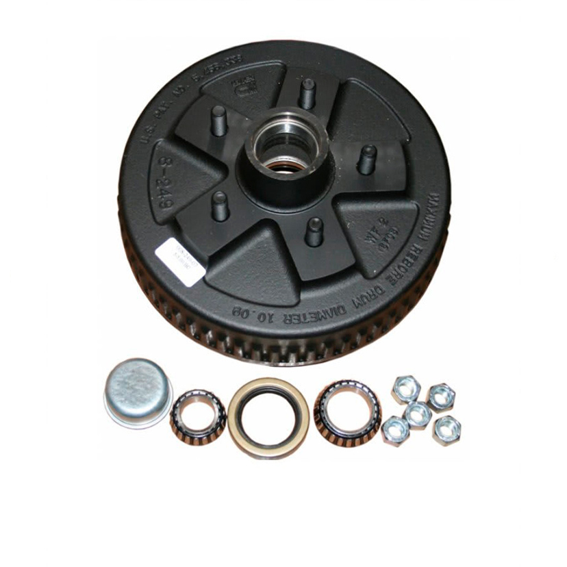 Maza con freno 5X114 tambor 10″